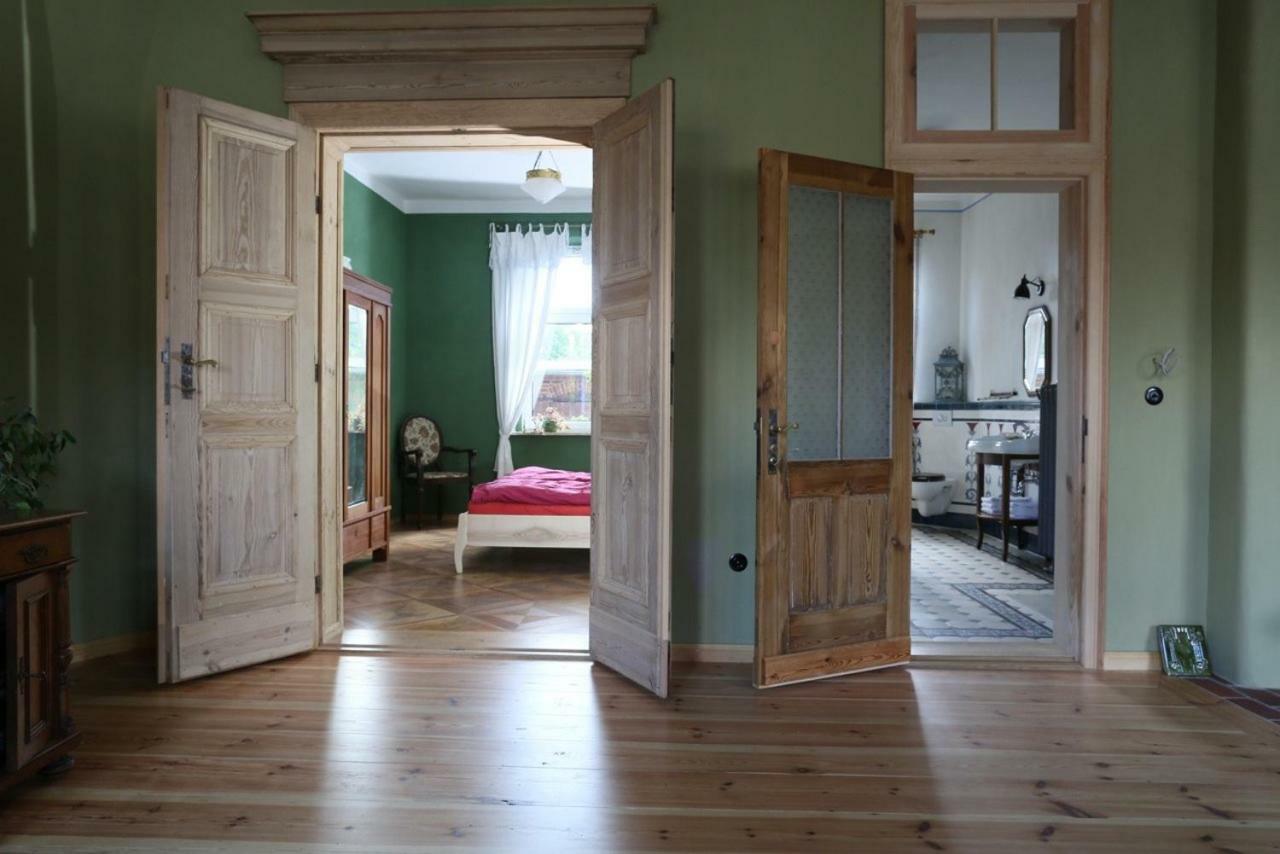 Oekologische Ferienwohnung Bad Wilsnack Buitenkant foto